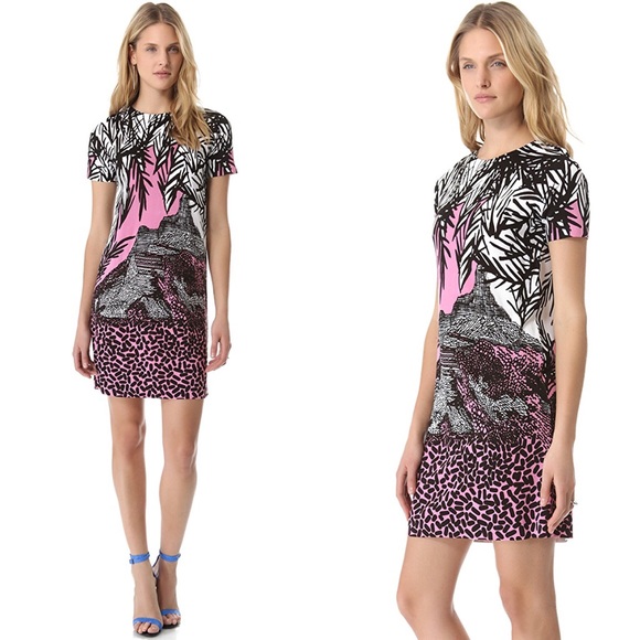 Diane Von Furstenberg Dresses & Skirts - DVF Kivel Knit Dress Tropical Print